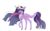 Size: 1140x701 | Tagged: safe, artist:razorsketches, twilight sparkle, alicorn, pony, g4, the last problem, crown, female, jewelry, mare, older, older twilight, older twilight sparkle (alicorn), princess twilight 2.0, raised hoof, regalia, simple background, solo, sparkly mane, tail fluff, transparent background, twilight sparkle (alicorn), wing fluff