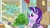 Size: 1920x1080 | Tagged: safe, screencap, phyllis, starlight glimmer, pony, unicorn, a horse shoe-in, g4, 1080p, cute, female, glimmerbetes, glowing horn, happy, horn, magic, mare, open mouth, plant, sitting, smiling, solo, telekinesis, watering can