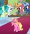 Size: 1920x2160 | Tagged: safe, edit, screencap, fire flicker, luster dawn, midnight snack (g4), sandbar, summer meadow, bird, earth pony, pony, unicorn, a horse shoe-in, g4, the last problem, comparison, female, friendship student, male, mare, stallion, teenager, theory