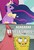 Size: 794x1154 | Tagged: safe, edit, edited screencap, editor:clumsycoon, screencap, twilight sparkle, alicorn, pony, g4, my little pony: friendship is magic, the last problem, bubblestand, comparison, girafelight sparkle, giraffe twilight, male, meme, older, older twilight, older twilight sparkle (alicorn), out of context, patrick star, princess twilight 2.0, spongebob squarepants, spongebob squarepants (character), throne, throne room, twilight sparkle (alicorn)