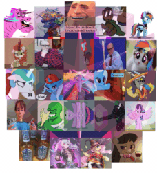 Size: 459x504 | Tagged: artist needed, safe, edit, applejack, autumn blaze, discord, fluttershy, octavia melody, pinkie pie, princess cadance, princess celestia, princess luna, rainbow dash, rarity, starlight glimmer, trixie, twilight sparkle, oc, oc:anon, oc:ponyhidden, alicorn, cat, devil, draconequus, earth pony, human, kirin, pegasus, pony, unicorn, between dark and dawn, g4, /mlp/, 4chan, alcohol, alicornified, andy (toy story), animated, anime, anonymous, applejohn, autumn blaze's disaster puppet, badge, baseball bat, baseball cap, bottle, bowtie, breaking the fourth wall, cap, caption, chinese, clothes, collage, compilation, computer, discord being discord, door, elements of harmony, female, fire emblem, fire emblem awakening, george costanza, glass, gloves, grima, hair ornament, hat, heavy weapons guy, hunger games simulator, image macro, ishygddt, jar, jim miller, konosuba, laptop computer, lei, lewd container meme, logo, male, megumin, plaid shirt, poster, race swap, rainbow maid, rainbow wig, reaction image, rubber gloves, seinfeld, shrug, simple background, sombrero, speech bubble, starlicorn, suit, text, toy story, toy story 3, transparent background, twilight sparkle (alicorn), wait for it, weeb, wine, wine glass, winner, xk-class end-of-the-world scenario