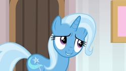 Size: 1920x1080 | Tagged: safe, screencap, trixie, pony, unicorn, a horse shoe-in, g4, female, mare, solo