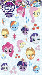 Size: 436x778 | Tagged: safe, applejack, fluttershy, gilda, pinkie pie, rainbow dash, rarity, rumble, twilight sparkle, earth pony, pegasus, pony, g4, my little pony stickers, angry, app, big crown thingy, crying, cutie mark, female, happy, jewelry, mane six, mare, my little pony logo, nervous, one eye closed, party cannon, regalia, sad, scared, sticker, wink