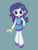 Size: 2448x3264 | Tagged: safe, artist:haibaratomoe, rarity, equestria girls, g4, chibi, clothes, cute, digital art, female, high res, raribetes, rarity peplum dress, simple background, smiling, solo