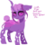 Size: 1104x1097 | Tagged: safe, artist:nootaz, oc, oc:snackbug, changeling queen, pony, changeling queen oc, chubby, purple changeling, simple background, speech, transparent background