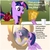 Size: 2896x2896 | Tagged: safe, artist:emerald-light, edit, twilight sparkle, alicorn, pony, unicorn, g4, the last problem, the ticket master, apple, comparison, crying, end of an era, end of g4, female, food, friendship lesson, gala ticket, high res, immortality blues, mare, mirror, older, older twilight, older twilight sparkle (alicorn), princess twilight 2.0, twilight sparkle (alicorn), twilight will outlive her friends, unicorn twilight