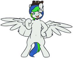 Size: 1000x799 | Tagged: safe, artist:ak4neh, oc, oc only, oc:thimble, pegasus, pony, male, simple background, solo, stallion, transparent background