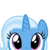 Size: 2400x2400 | Tagged: safe, artist:cheezedoodle96, part of a set, trixie, pony, unicorn, g4, .svg available, close-up, cute, diatrixes, female, high res, looking at you, mare, peekaboo, peeking, shy, simple background, solo, svg, transparent background, vector, wide eyes