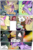 Size: 1800x2740 | Tagged: safe, artist:candyclumsy, princess celestia, spike, twilight sparkle, alicorn, dragon, ghost, pony, comic:celestia's cronenberg, g4, angry, canterlot, canterlot castle, casting, comic, commissioner:bigonionbean, confusion, dialogue, dragon eyes, dragoness, dragonified, enraged, female, jewelry, loving gaze, magic, possessed, regalia, shocked, smoke, snorting, species swap, spirit, transformation, twilidragon, twilight sparkle (alicorn), writer:bigonionbean