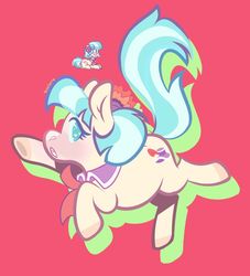 Size: 1024x1127 | Tagged: safe, artist:petalierre, coco pommel, earth pony, pony, pony town, g4, eye clipping through hair, female, heart eyes, simple background, wingding eyes