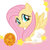 Size: 400x400 | Tagged: safe, fluttershy, pegasus, pony, g4, official, bust, female, food, mid-autumn festival, mooncake, portrait, solo, stock vector