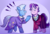 Size: 1280x873 | Tagged: safe, artist:shadowbonz, starlight glimmer, trixie, pony, unicorn, g4, the last problem, clothes, counselor trixie, headmare starlight, older starlight glimmer, older trixie, suit