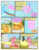 Size: 612x792 | Tagged: safe, artist:newbiespud, edit, edited screencap, screencap, applejack, pinkie pie, rainbow dash, earth pony, pegasus, pony, comic:friendship is dragons, g4, my little pony: friendship is magic, the return of harmony, ..., angry, chocolate, chocolate milk, cloud, comic, cotton candy, dialogue, eating, eyes closed, female, flying, freckles, glare, gritted teeth, hat, implied rarity, implied twilight sparkle, lasso, licking, licking lips, looking up, mare, messy eating, messy mane, milk, motion blur, mouth hold, open mouth, puffy cheeks, rope, screencap comic, tongue out, wet mane