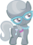 Size: 730x1000 | Tagged: safe, artist:miketueur, silver spoon, earth pony, pony, g4, cute, female, filly, glasses, jewelry, lidded eyes, necklace, pearl necklace, simple background, smiling, solo, stupid sexy silver spoon, transparent background, vector
