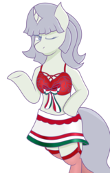 Size: 1790x2794 | Tagged: safe, artist:spk, oc, oc only, oc:rosa bianca, anthro, blowing a kiss, breasts, clothes, female, garter belt, garters, independence day, mexican, mexican independence day, midriff, milf, miniskirt, september 16th, sexy, skirt, stockings, thigh highs