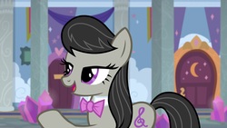 Size: 1920x1080 | Tagged: safe, screencap, octavia melody, pony, a horse shoe-in, g4, female, mare, solo