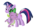 Size: 972x822 | Tagged: safe, artist:tgolyi, spike, twilight sparkle, dragon, pony, unicorn, g4, cute, female, hug, male, mare, show accurate, simple background, spikelove, transparent background, unicorn twilight