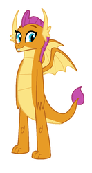 Size: 552x1036 | Tagged: safe, artist:theawesomeguy98201, smolder, dragon, g4, cute, looking at you, older, older smolder, smolderbetes, wings