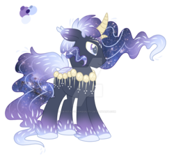 Size: 1600x1504 | Tagged: safe, artist:crystal-tranquility, oc, oc only, oc:starry heavens, original species, pond pony, deviantart watermark, male, obtrusive watermark, simple background, solo, stallion, transparent background, watermark