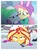 Size: 3106x4096 | Tagged: safe, edit, edited screencap, screencap, fluttershy, sunset shimmer, trixie, equestria girls, equestria girls specials, g4, my little pony equestria girls: better together, my little pony equestria girls: holidays unwrapped, saving pinkie's pie, comic, out of context, plusplus, screencap comic, snow, winter outfit