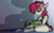 Size: 1920x1200 | Tagged: safe, artist:brainiac, roseluck, pony, g4, chest fluff, clothes, collar, crying, female, pet tag, socks, solo, vent art