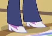 Size: 174x122 | Tagged: safe, screencap, princess luna, vice principal luna, a banner day, equestria girls, g4, clothes, cropped, legs, pictures of legs, shoes
