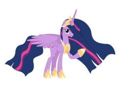 Size: 2500x1770 | Tagged: safe, artist:creepers4, twilight sparkle, alicorn, pony, g4, the last problem, female, older, older twilight, older twilight sparkle (alicorn), princess twilight 2.0, simple background, solo, transparent background, twilight sparkle (alicorn)