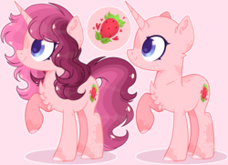 Size: 3674x2653 | Tagged: safe, artist:sh3llysh00, oc, oc only, oc:strawberry heart, pony, unicorn, bald, base used, female, high res, magical lesbian spawn, mare, offspring, parent:pinkie pie, parent:twilight sparkle, parents:twinkie, solo