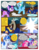 Size: 612x792 | Tagged: safe, artist:newbiespud, edit, edited screencap, screencap, fluttershy, pinkie pie, princess celestia, rainbow dash, twilight sparkle, alicorn, earth pony, pegasus, pony, unicorn, comic:friendship is dragons, g4, my little pony: friendship is magic, the return of harmony, big crown thingy, comic, couch, dialogue, ethereal mane, eyes closed, female, flower, flying, food, frown, jewelry, male, mare, popcorn, regalia, screencap comic, sitting, teleportation, time travel, unamused, unicorn twilight