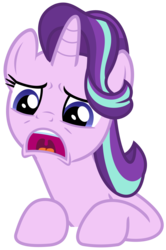 Size: 2225x3346 | Tagged: safe, artist:sketchmcreations, starlight glimmer, pony, unicorn, a horse shoe-in, g4, d:, female, high res, mare, open mouth, simple background, solo, transparent background, upset, vector