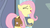 Size: 1600x900 | Tagged: safe, screencap, fluttershy, pegasus, pony, daring doubt, g4, book, cheerful, eyes closed, female, happy, mare, saddle bag, solo