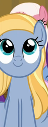 Size: 292x768 | Tagged: safe, screencap, goldy wings, pony, a horse shoe-in, g4, background pony, cropped, friendship student, solo focus