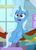 Size: 380x530 | Tagged: safe, screencap, trixie, pony, unicorn, a horse shoe-in, g4, belly, cropped, female, hammock, mare, solo, trixie's wagon