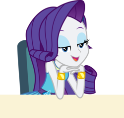 Size: 5995x5677 | Tagged: safe, artist:sugar-loop, artist:twilirity, rarity, a queen of clubs, equestria girls, equestria girls series, g4, .svg available, absurd resolution, clothes, female, geode of shielding, inkscape, magical geodes, pose, simple background, solo, transparent background, vector