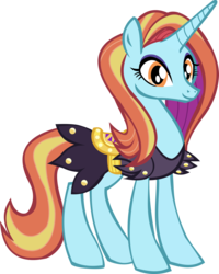 Size: 5079x6338 | Tagged: safe, artist:thebosscamacho, sassy saddles, pony, unicorn, g4, female, mare, simple background, transparent background, vector