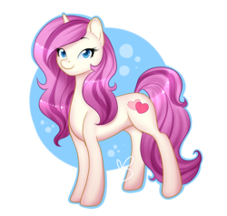 Size: 1500x1423 | Tagged: safe, artist:heartscharm, oc, oc only, oc:hearts charm, pony, unicorn, blue outline, female, looking at you, mare, simple background, solo, transparent background
