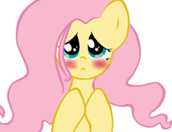 Size: 1000x768 | Tagged: safe, artist:toridesori, fluttershy, pony, g4, blushing, bust, cute, female, mare, portrait, shyabetes, simple background, solo, transparent background
