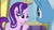 Size: 1920x1080 | Tagged: safe, screencap, starlight glimmer, trixie, pony, unicorn, a horse shoe-in, g4, female, lidded eyes, male, mare, stallion, trixie's wagon