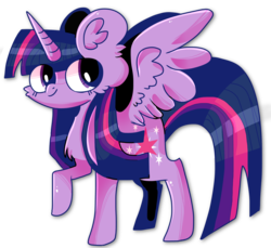 Size: 1495x1370 | Tagged: safe, artist:nootnuts, twilight sparkle, alicorn, pony, g4, cheek fluff, chest fluff, cute, ear fluff, female, mare, simple background, solo, transparent background, twiabetes, twilight sparkle (alicorn)