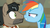 Size: 1920x1080 | Tagged: safe, screencap, doctor caballeron, rainbow dash, earth pony, pegasus, pony, daring doubt, g4, angry, boop, discovery family logo, female, frown, gritted teeth, male, mare, narrowed eyes, nervous, nose to nose, noseboop, stallion, wide eyes