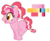 Size: 688x563 | Tagged: safe, artist:zafara1222, oc, oc only, oc:puff pastry, earth pony, pony, female, filly, offspring, parent:cheese sandwich, parent:pinkie pie, parents:cheesepie, simple background, solo, transparent background