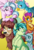 Size: 2393x3500 | Tagged: safe, artist:jack-pie, gallus, ocellus, sandbar, silverstream, smolder, yona, changedling, changeling, dragon, earth pony, griffon, hippogriff, pony, yak, g4, blushing, chest fluff, crossed arms, cute, cutie mark, diaocelles, diastreamies, female, gallabetes, grin, high res, looking at you, male, sandabetes, smiling, smolderbetes, student six, yonadorable