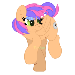 Size: 1800x1800 | Tagged: safe, artist:ponkus, oc, oc only, oc:nimbus flare, pegasus, pony, fallout equestria, angry, female, mare, solo