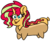 Size: 1100x900 | Tagged: safe, artist:threetwotwo32232, sunset shimmer, pony, unicorn, g4, cute, female, food, hot dog, mare, meat, mlem, no pupils, sausage, sausage pony, shimmerbetes, silly, solo, tongue out, wat