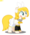 Size: 1148x1344 | Tagged: safe, artist:biitt, artist:xxkawailloverchanxx, pony, base used, crossover, female, kagamine rin, mare, ponified, vocaloid