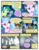 Size: 612x792 | Tagged: safe, artist:newbiespud, edit, edited screencap, screencap, gallus, ocellus, sandbar, silverstream, smolder, yona, changedling, changeling, classical hippogriff, dragon, earth pony, griffon, hippogriff, pony, yak, comic:friendship is dragons, g4, comic, dialogue, dragoness, female, glowing, male, screencap comic, student six, teleportation, worried