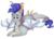 Size: 3500x2502 | Tagged: safe, artist:2pandita, oc, oc only, dragon, book, high res, prone, simple background, solo, transparent background