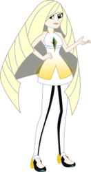 Size: 2600x4942 | Tagged: safe, artist:lhenao, artist:selenaede, equestria girls, g4, barely eqg related, base used, crossover, equestria girls-ified, lusamine, pokémon, pokémon sun and moon, simple background, transparent background