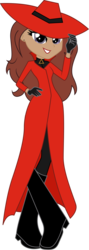 Size: 1700x4754 | Tagged: safe, artist:lhenao, artist:selenaede, equestria girls, g4, barely eqg related, base used, carmen sandiego, crossover, equestria girls-ified, simple background, transparent background, where in the world is carmen sandiego