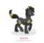 Size: 2300x2206 | Tagged: safe, artist:almairis, pony, umbreon, commission, crossover, high res, pokémon, ponified, simple background, solo, transparent background